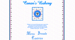 Desktop Screenshot of cenansbakery.com